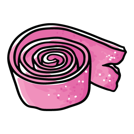 Aroma mit Kaugummigeschmack