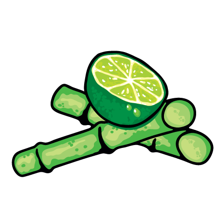 Limette & Rohrzucker